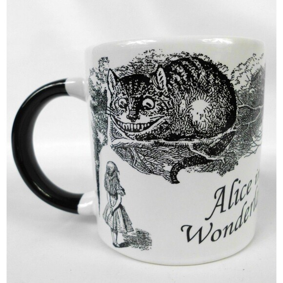 Unemployed Philosophers Guild Disappearing Cheshire Cat Coffee Mug 2015 - Picture 1 of 4